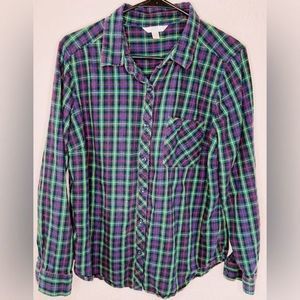 Time and Tru Plaid Shirt